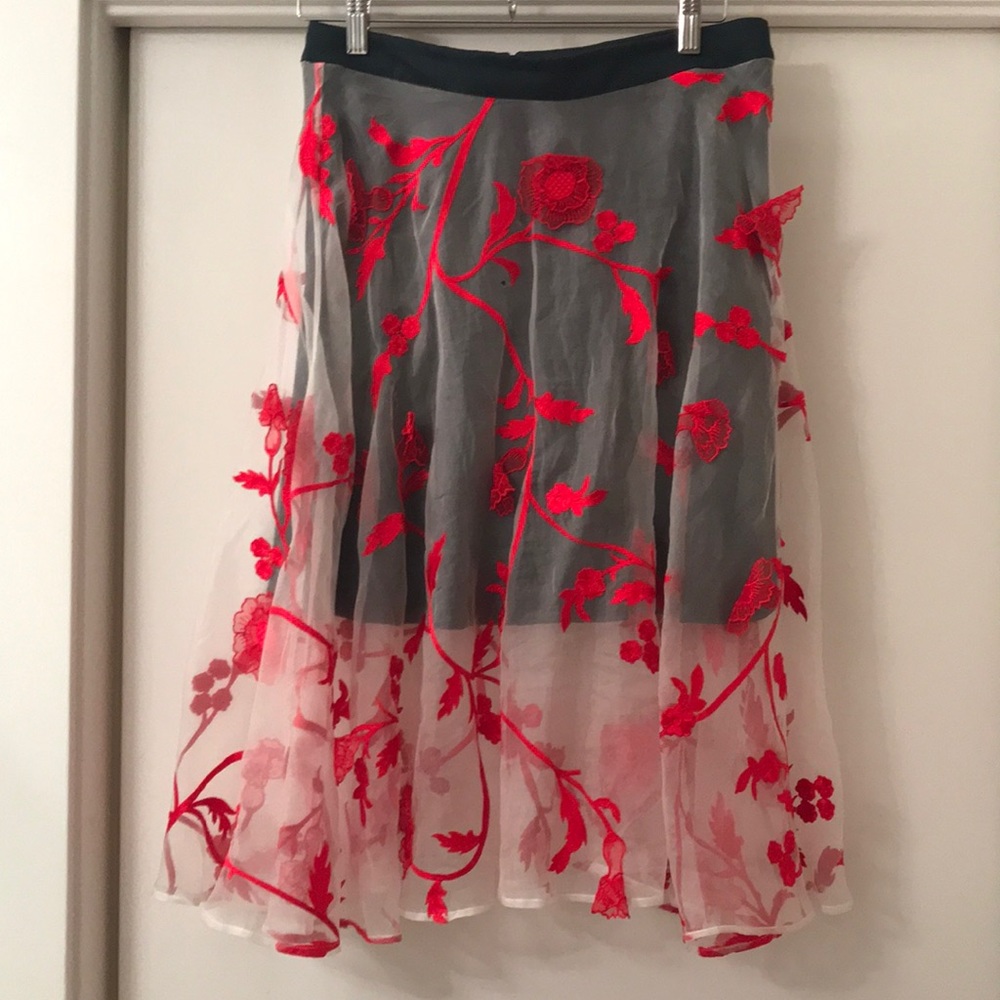Katherine Kidd mid-length skirt